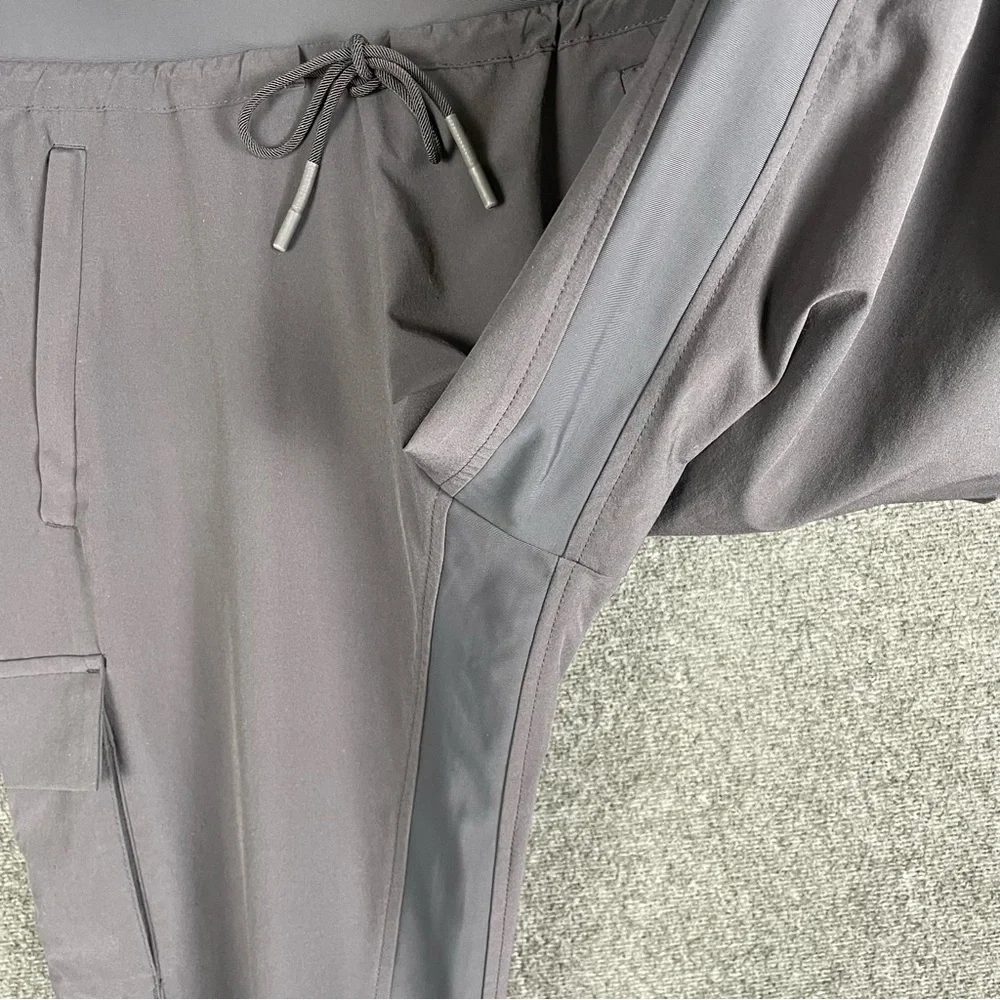 ATHLETA Women's Gray Sutton Jogger Pull On Cargo Athleisure Travel Pants Size 4 - Picture 5 of 15